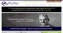 Desktop Screenshot of bapelvicsurgery.com